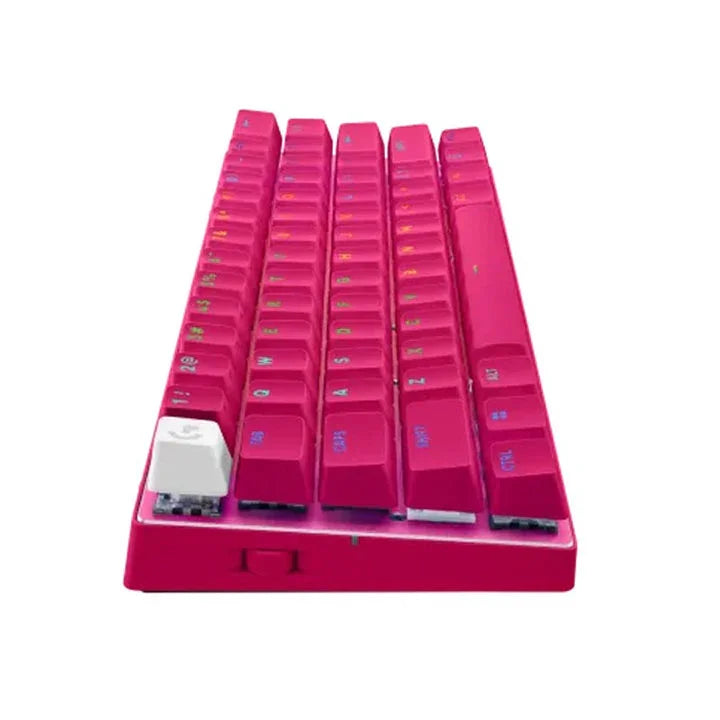 Logitech Pro X 60 Lightspeed Wireless Gaming Keyboard - Magenta - Tashqila Logitech Pro X 60 Lightspeed Wireless Gaming Keyboard - Magenta - Tashqila
